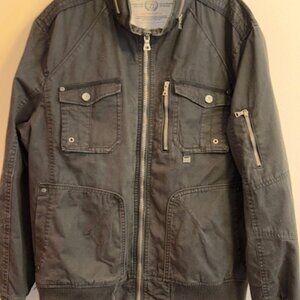 Anglelo Litrico Men's Black 3X Field/Outdoor/ Work Jacket Zip Long Sleeve Warm